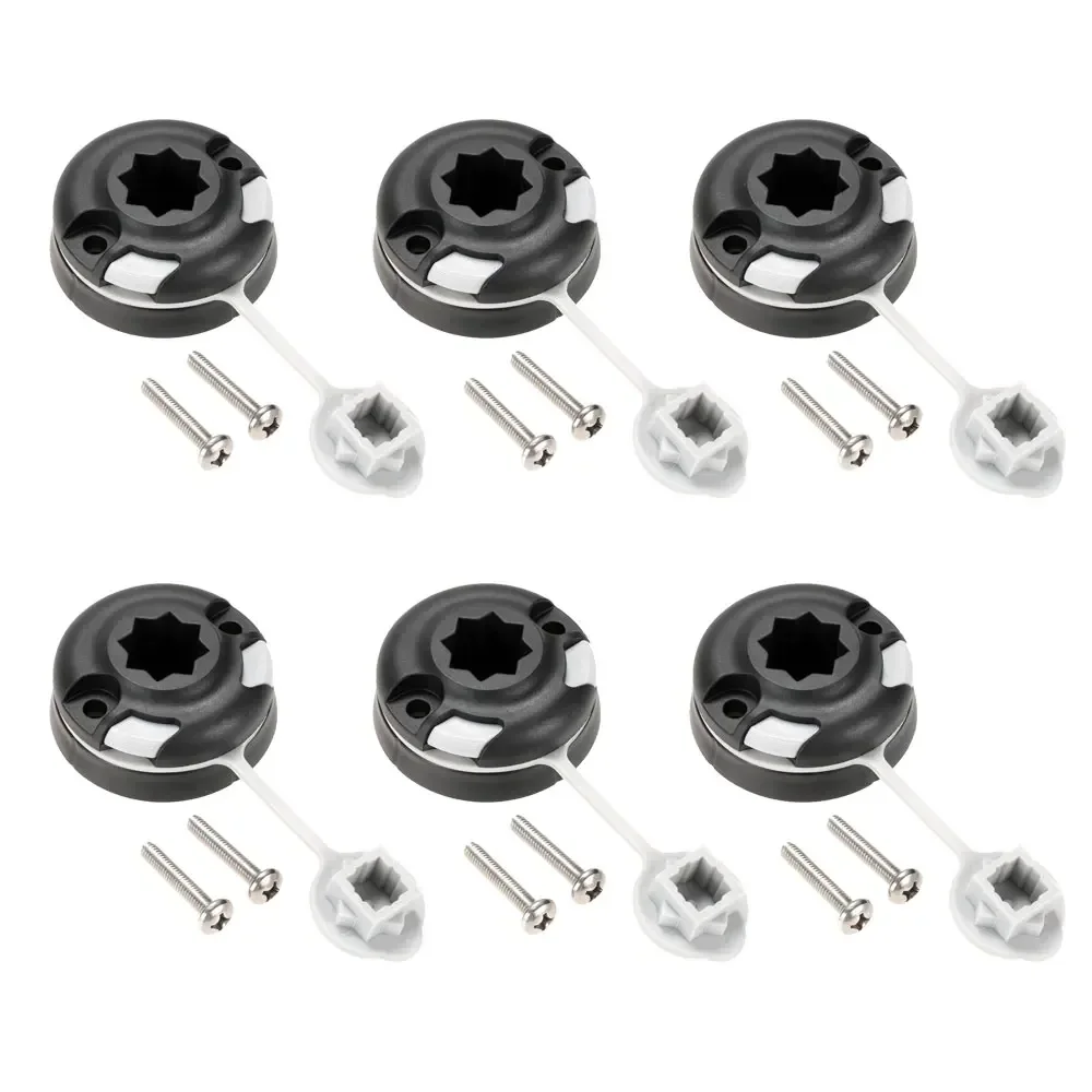Fishing Kayak Rod Holder - 8/6/4/1PC 카누 카약 스타 마운트베이스 풍선