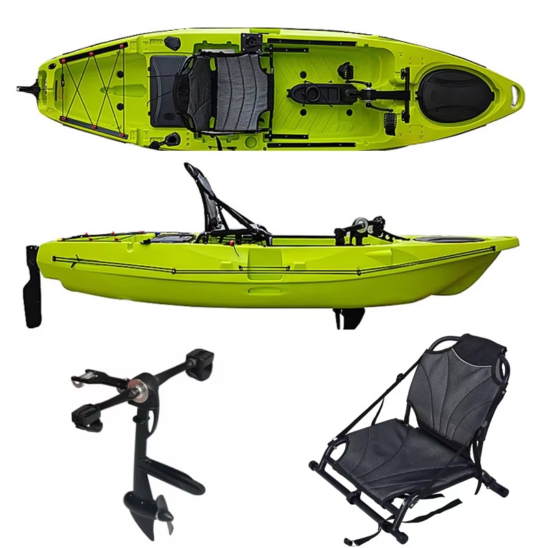 Fishing Kayak Pedal Drive - OEM 플라스틱 1인용 페달 구동 카약