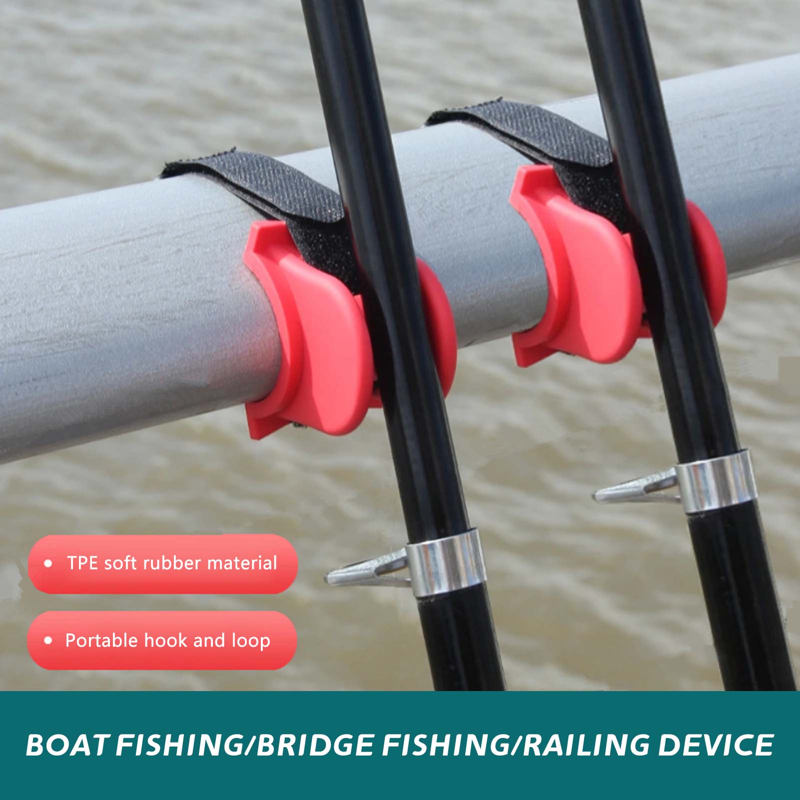 Fishing Kayak Rod Holder - 튼튼한 구조의 U자형 보트 낚싯대 홀더,