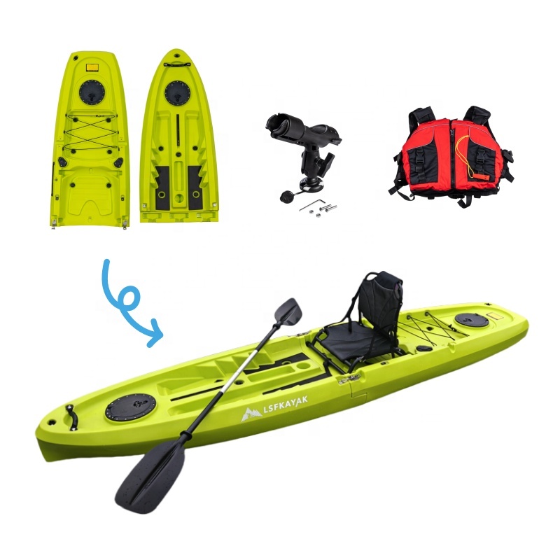 Fishing Kayak Sit In - LSF 노벨 3.3미터 11피트 분리형 싯온탑
