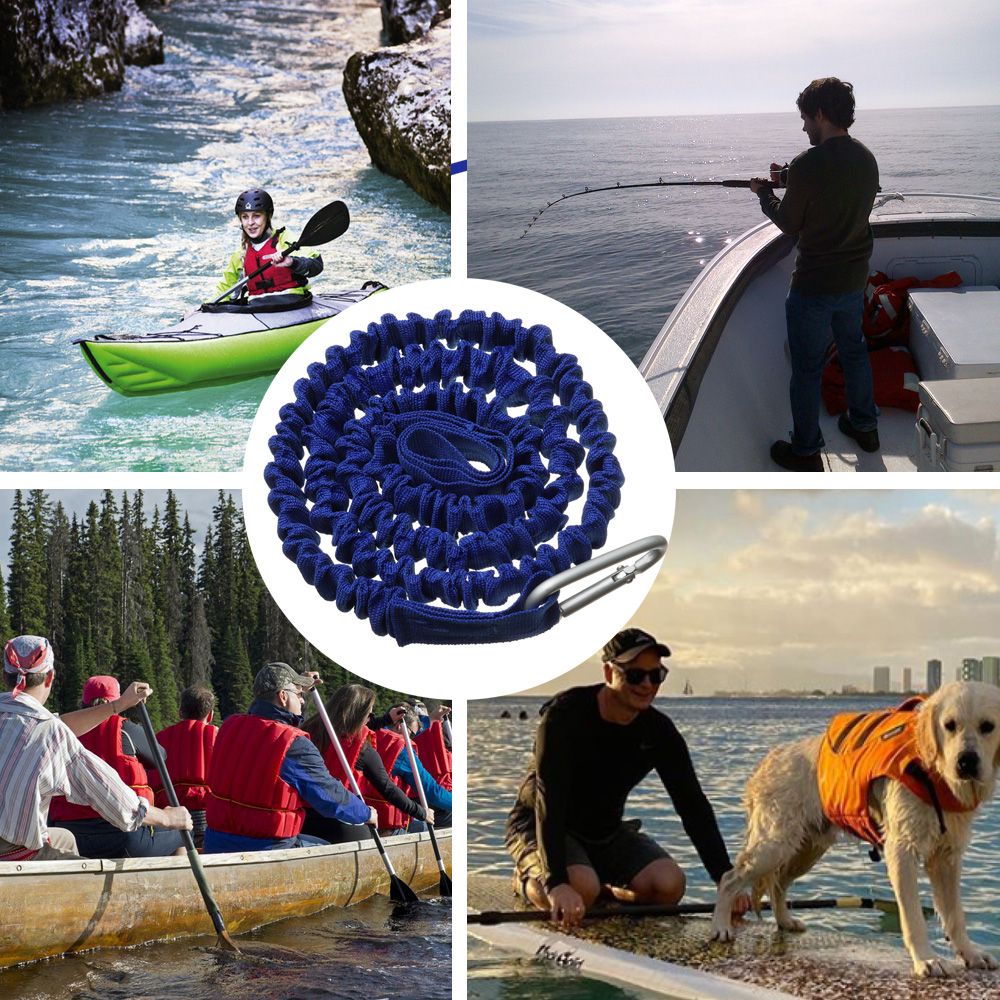 조정 가능한 탄성 카약 카누 패들 가죽 끈 낚싯대 가죽 - Fishing Kayak Anchor 리뷰 및 가격