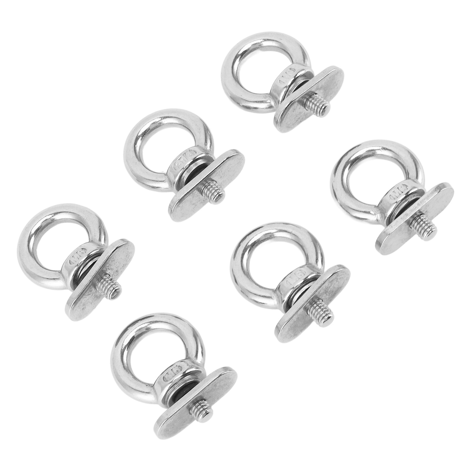 트랙 마운트 아이렛 6개 스테인리스 스틸 아이 볼트 요 - Fishing Kayak Anchor 리뷰 및 가격