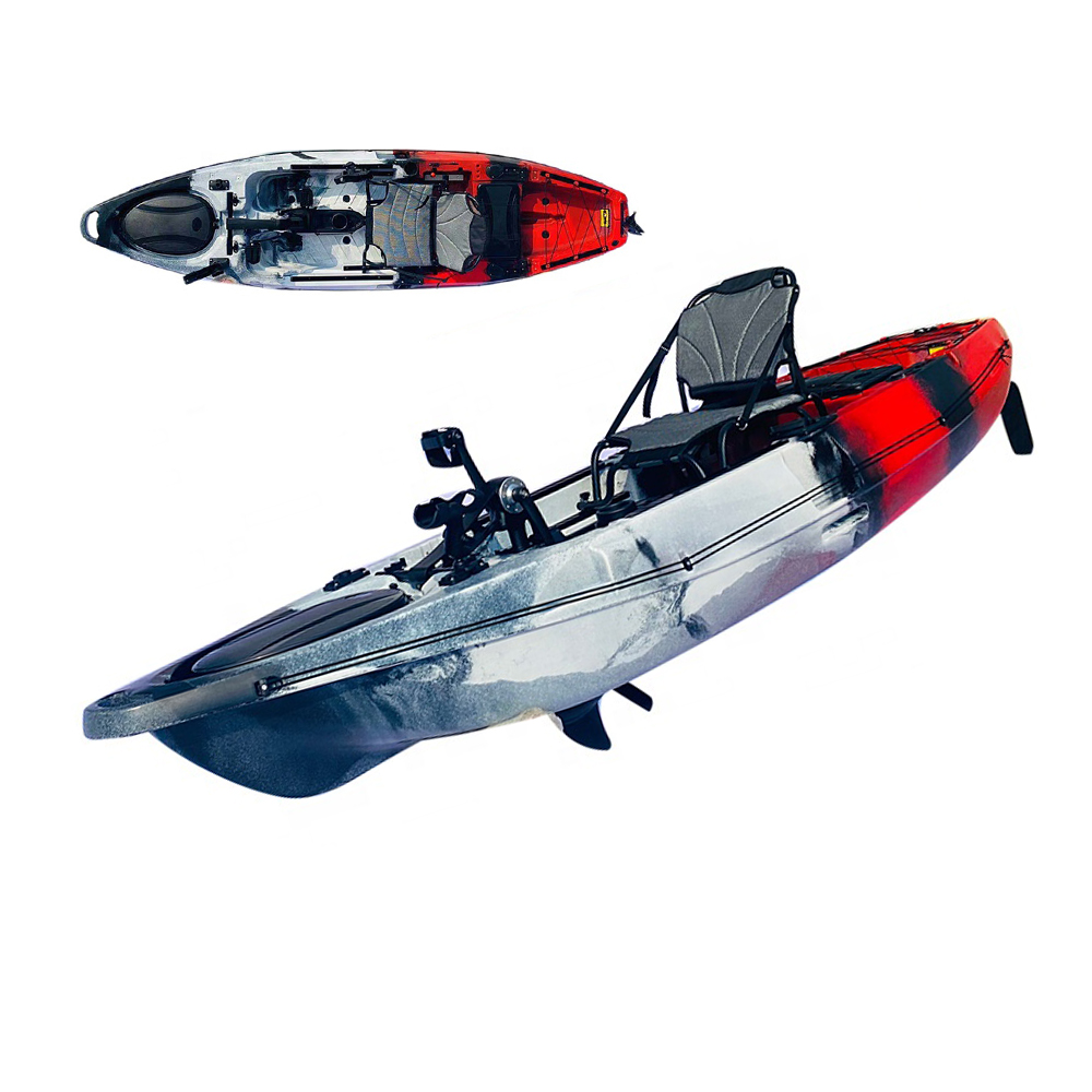 핫세일 12피트 해양 카약 페달 드라이브 싯온탑 플라스 - Fishing Kayak Pedal Drive 리뷰 및 가격