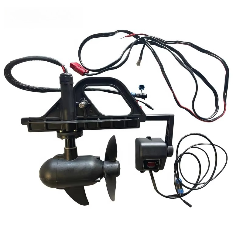 업그레이드된 브러시리스 하이브리드 트롤링 모터 55Lb - Fishing Kayak Pedal Drive 리뷰 및 가격