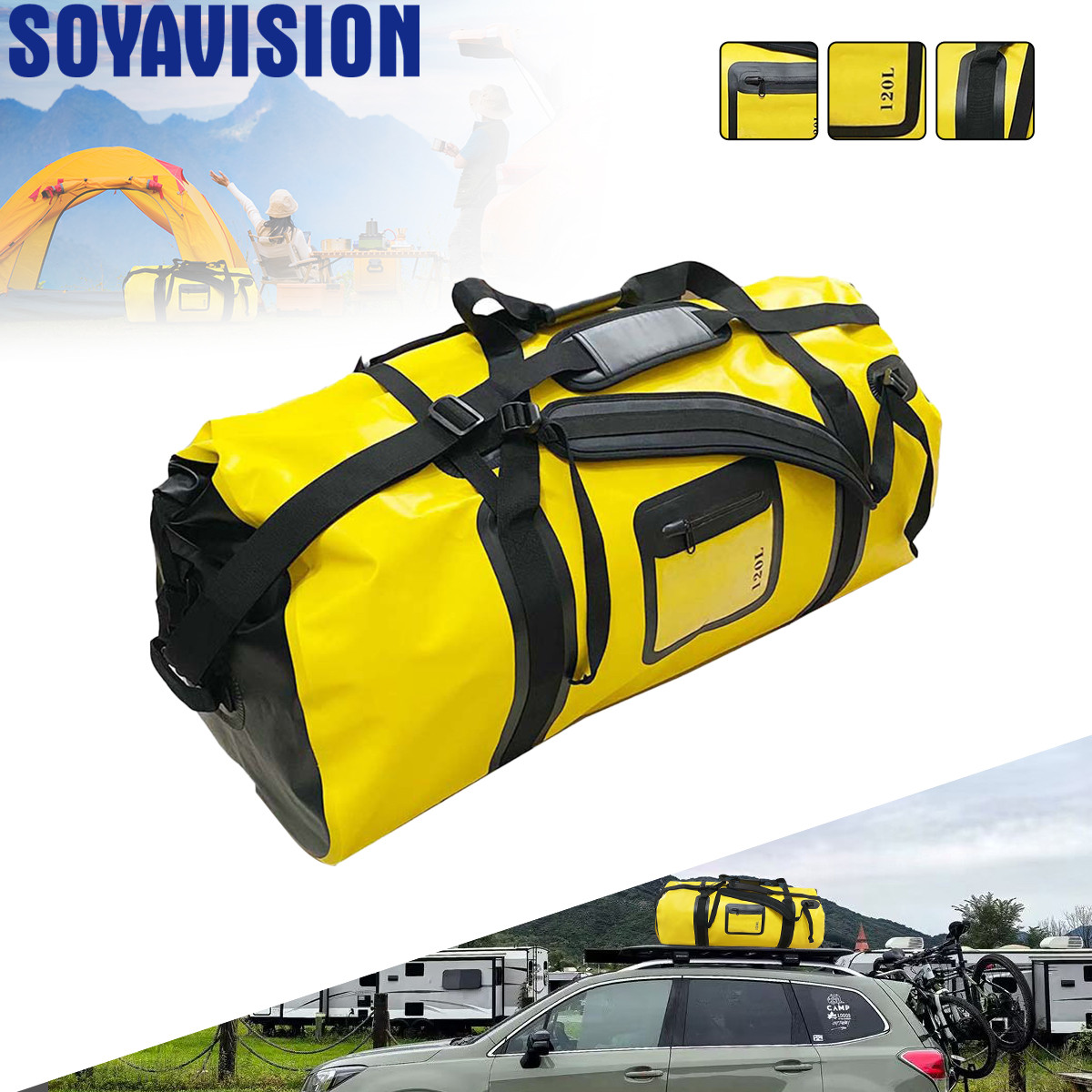 40L/66L/120L 방수 더플 오토바이 테일 수하물 - Fishing Kayak Crate 리뷰 및 가격