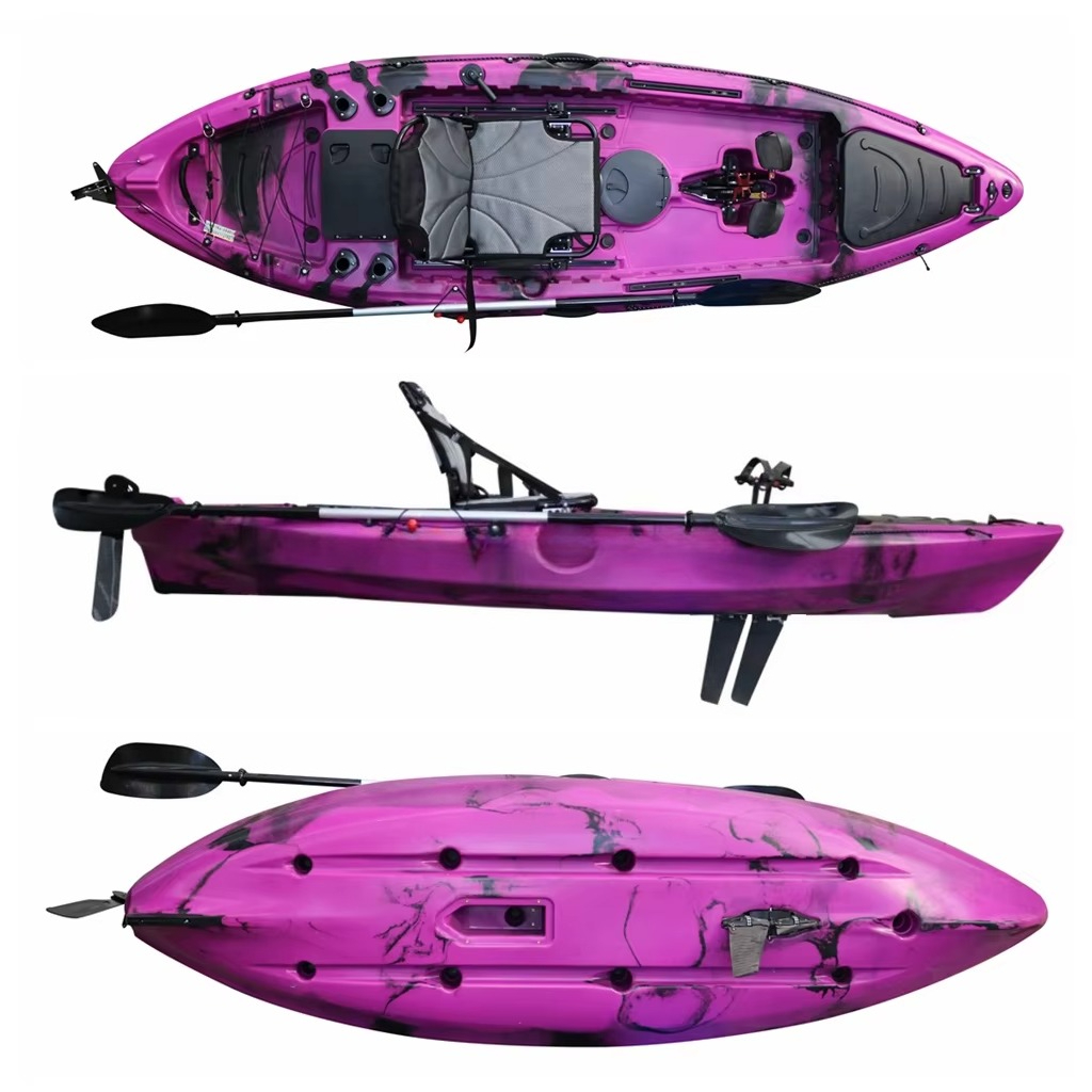 새롭게 디자인된 플라스틱 카약 낚시용 발 페달 드라이브 - Fishing Kayak Pedal Drive 리뷰 및 가격