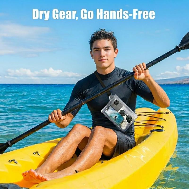 조절 가능한 허리끈 방수폰 드라이백 휴대용 귀중품 보관 - Fishing Kayak Storage Bag 리뷰 및 가격